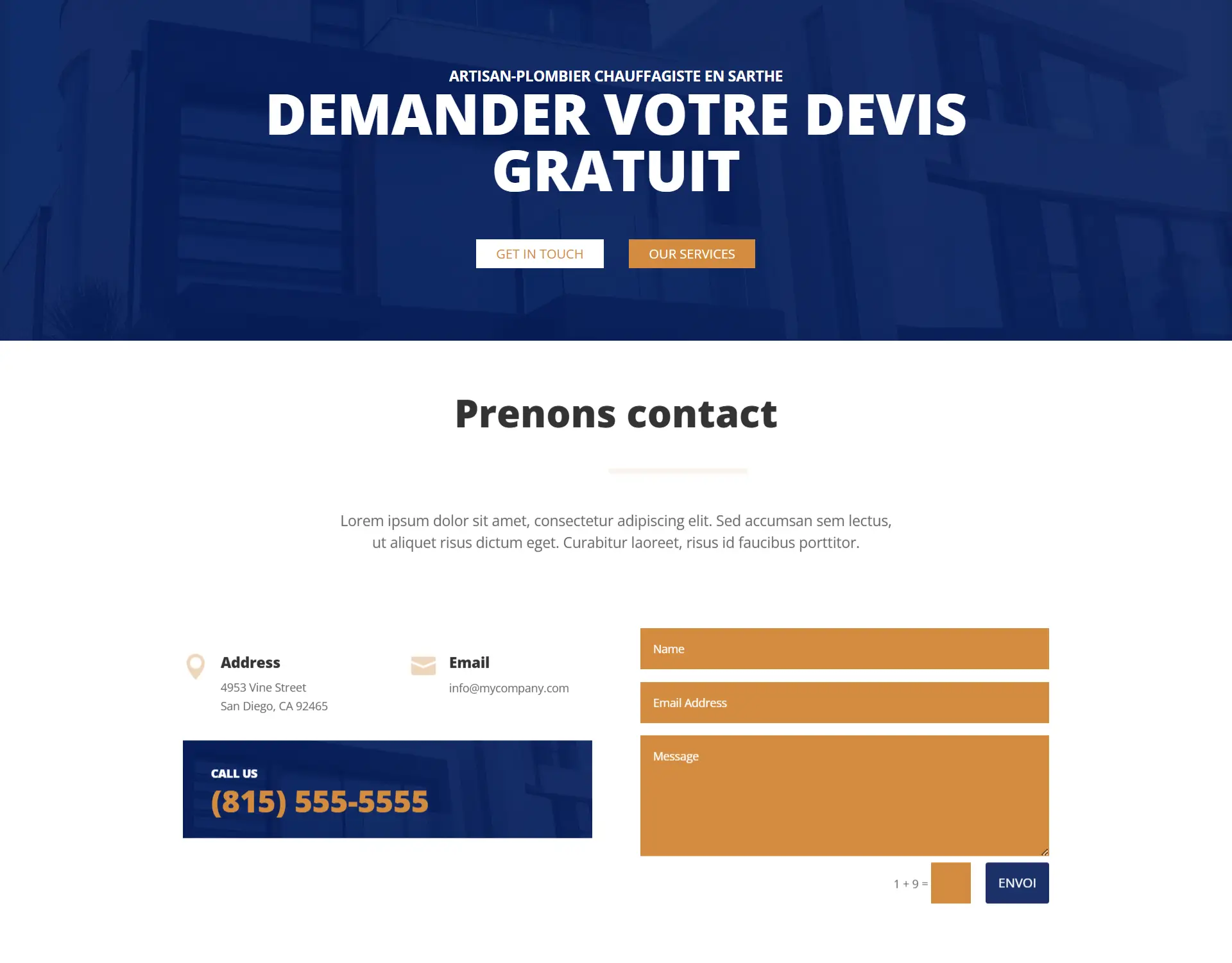Contact – Artisan Plombier-sarthe.local